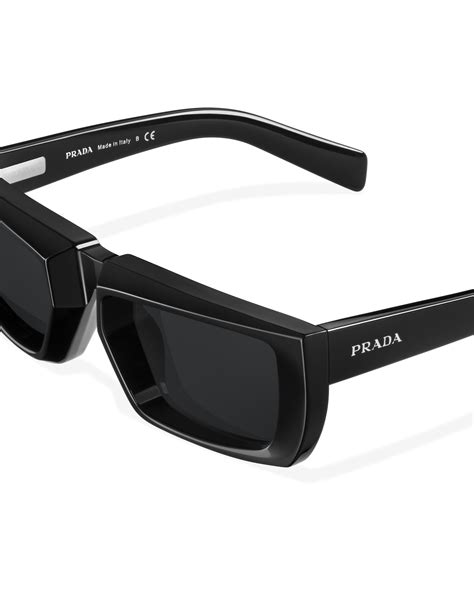 Dark Gray Lenses Prada Runway Sunglasses .